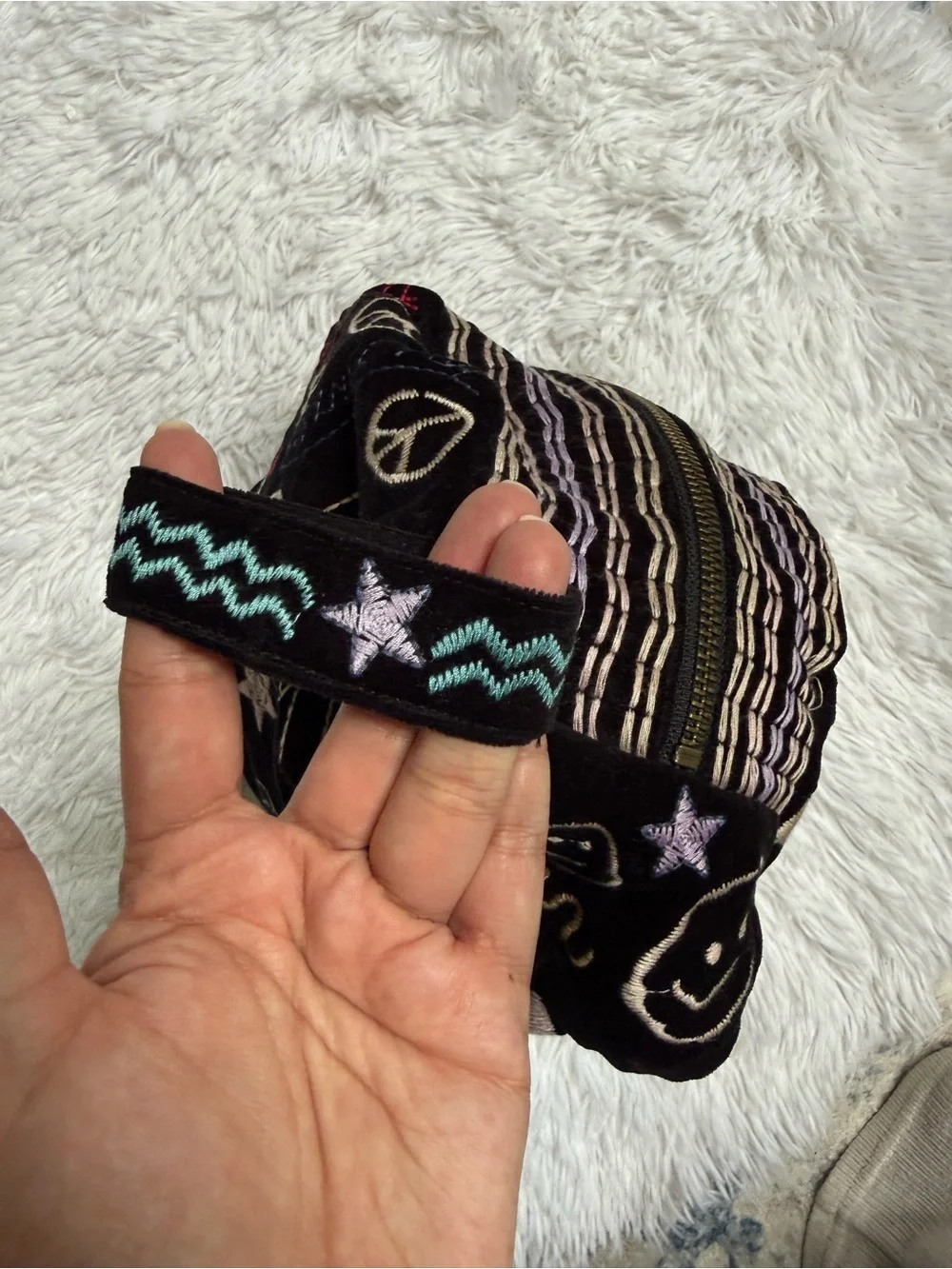 NWT Johnny Was Soho Makeup Bag